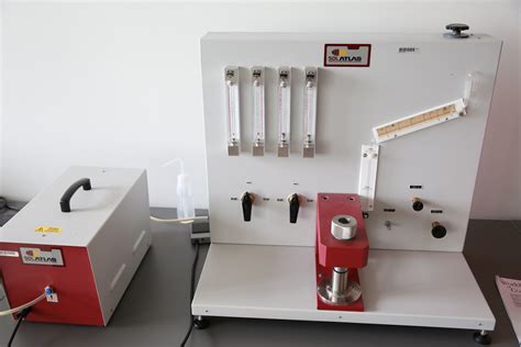 portable air permeability tester|air permeability chart.